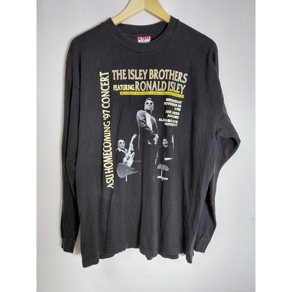 Vintage Q-TEES of California Isley Brothers ASU Homecoming '97 Size XL